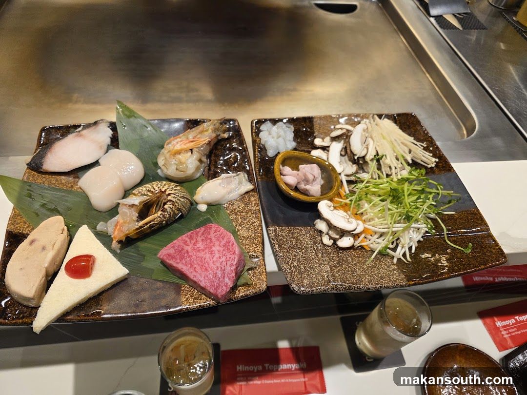 Teppanyaki Ingredients