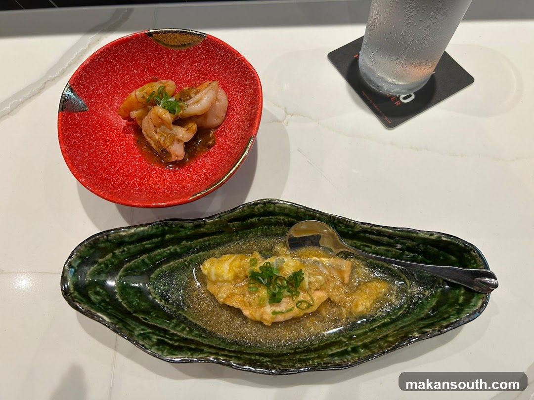 Shrimp and Salmon Dishes