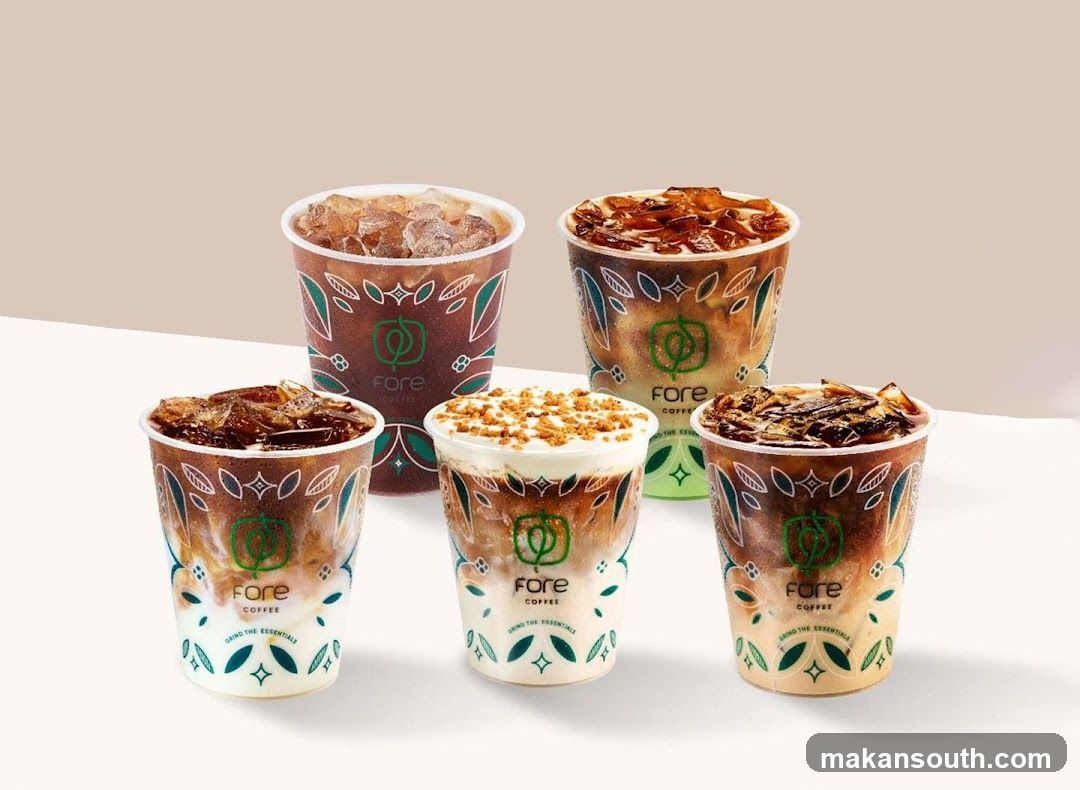 Fore Coffee Drinks