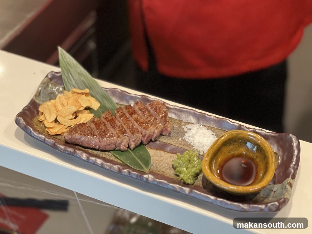 Sliced Beef with Accompaniments