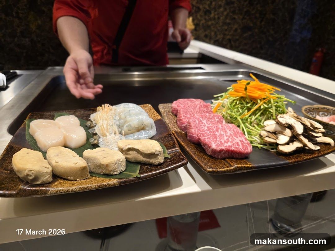 Teppanyaki Ingredients