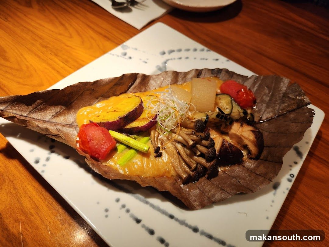 Vegetable and Mushroom Dish