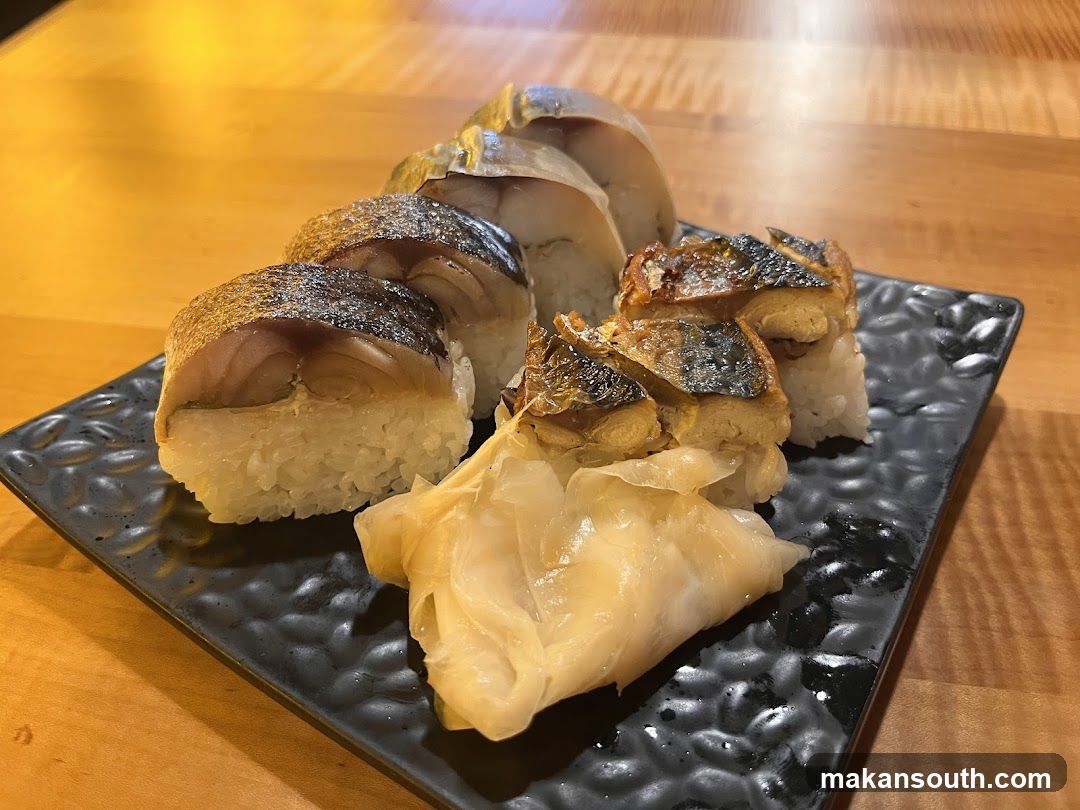 Mackerel Sushi
