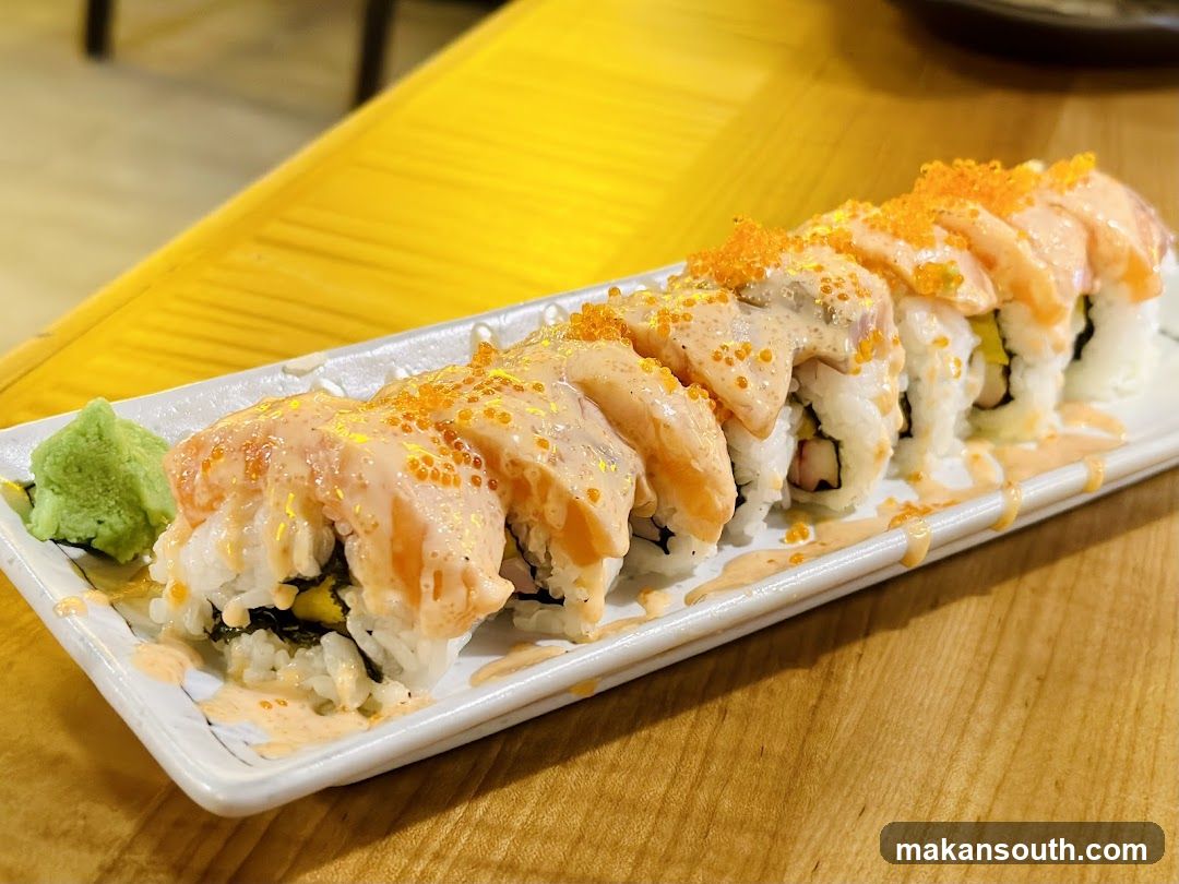 Salmon Sushi Roll