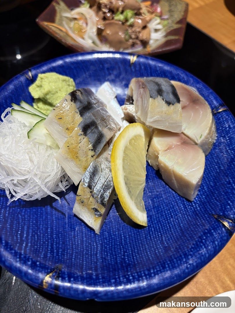 Saba Sashimi