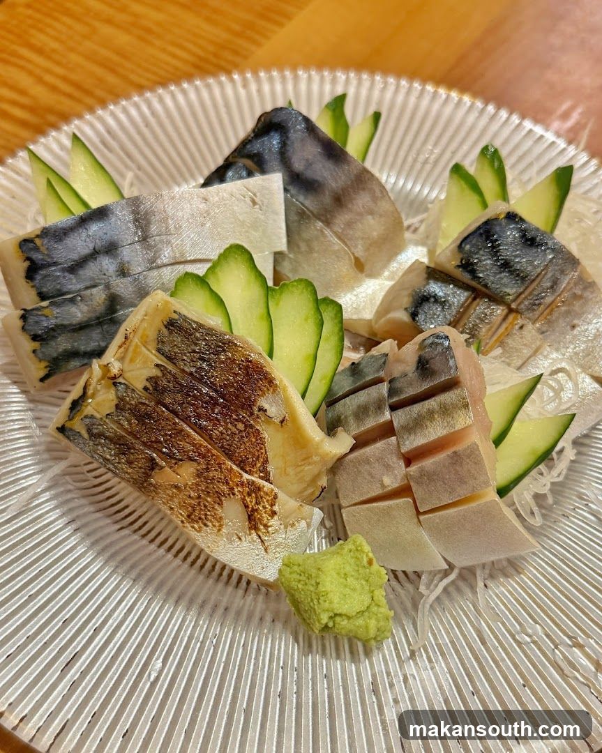 Saba Sashimi