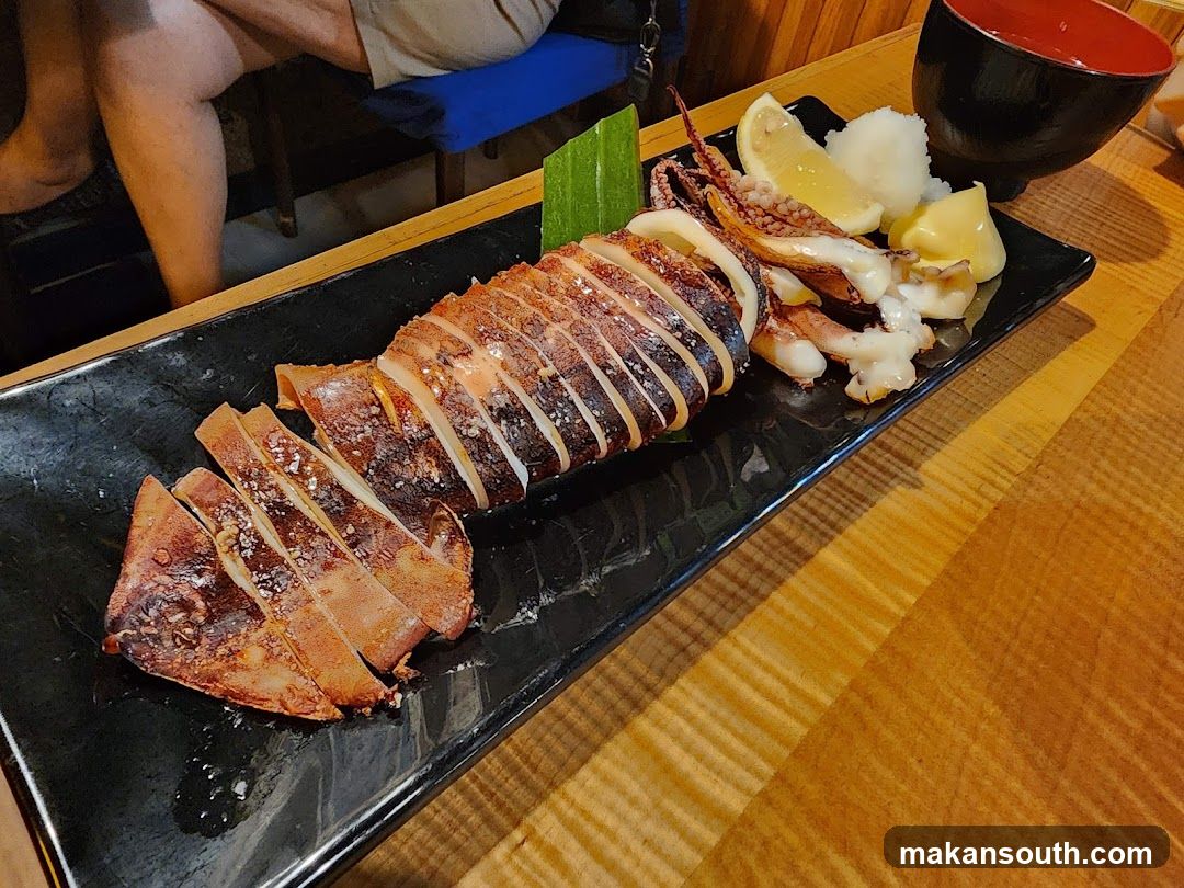 Grilled Squid