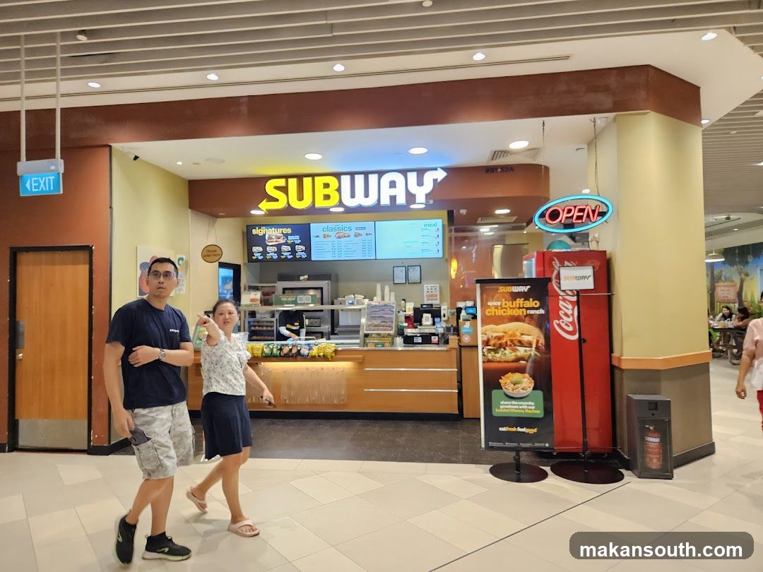 Subway Restaurant Interior