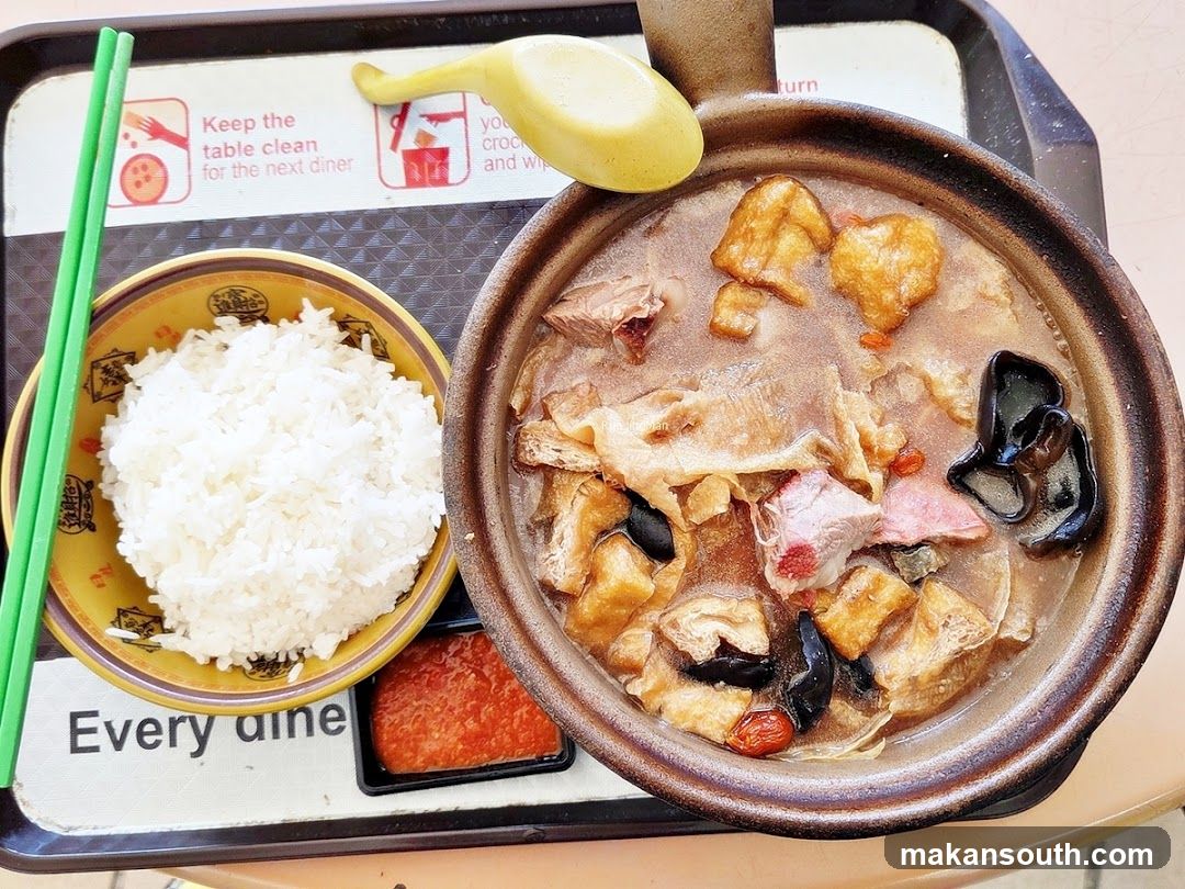 Bak Kut Teh with Rice