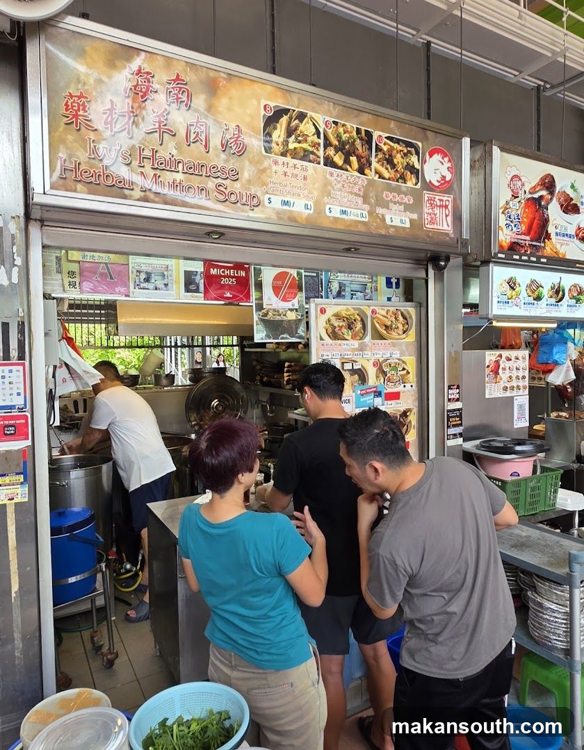 Ivy's Hainanese Herbal Mutton Soup
