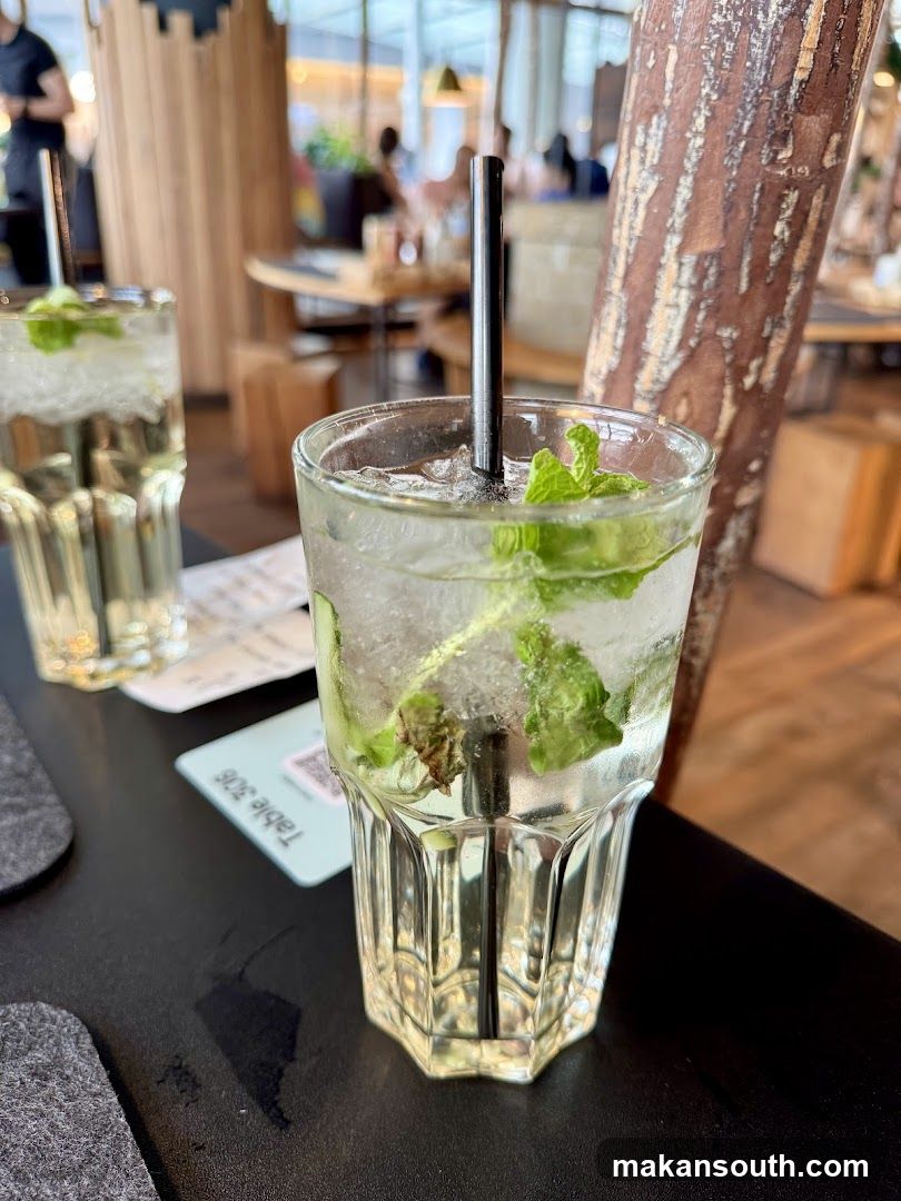 Refreshing Drink with Mint