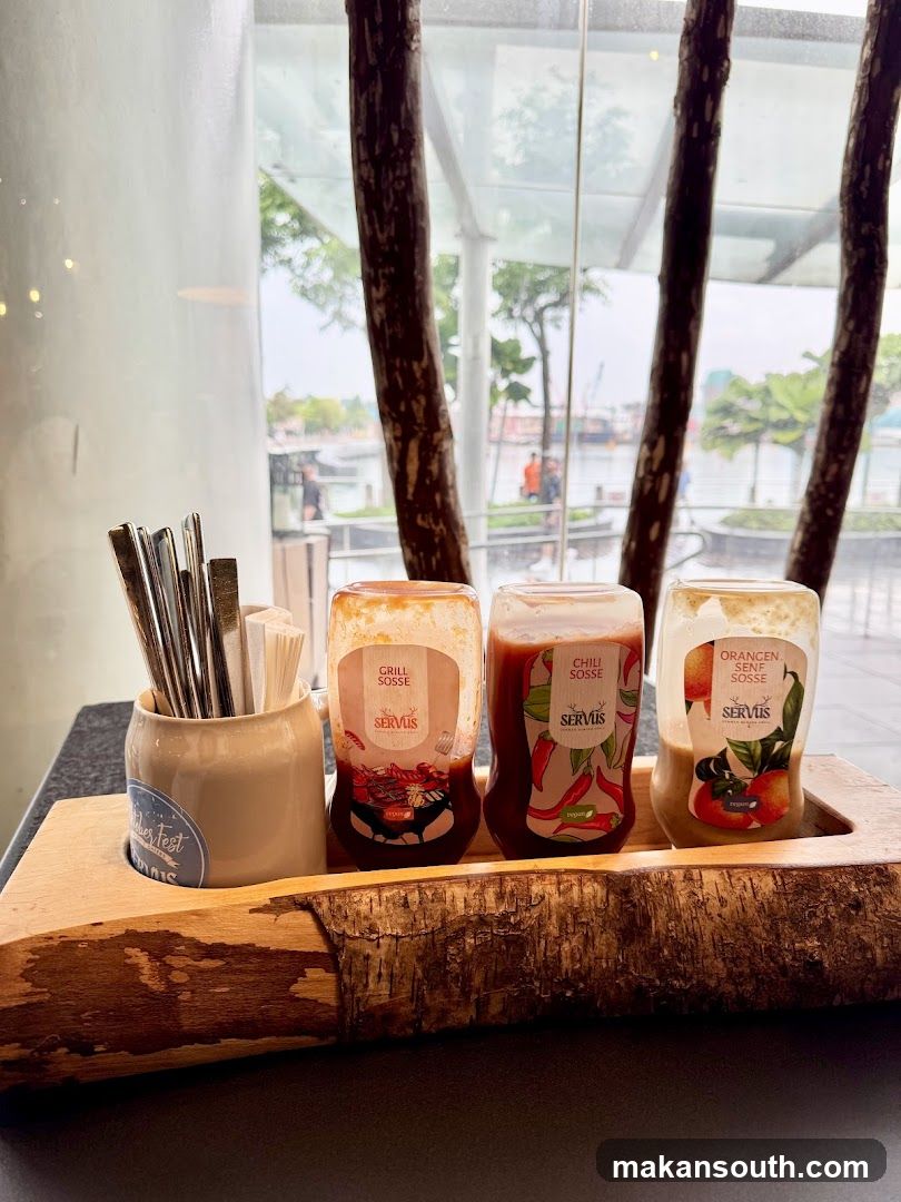 Condiments on a Table