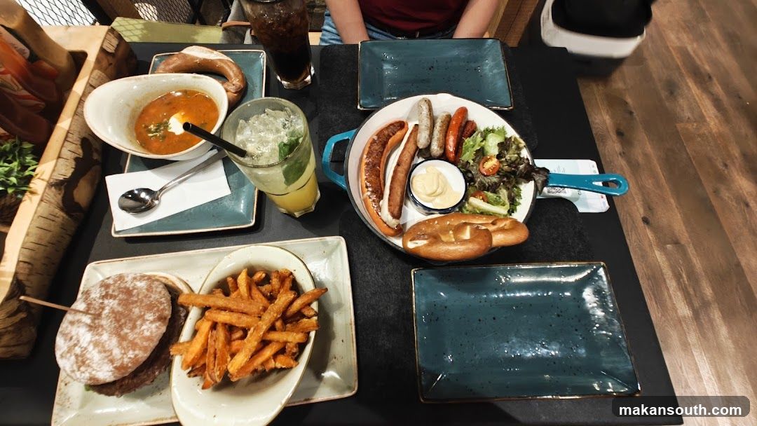 German Sausage Platter