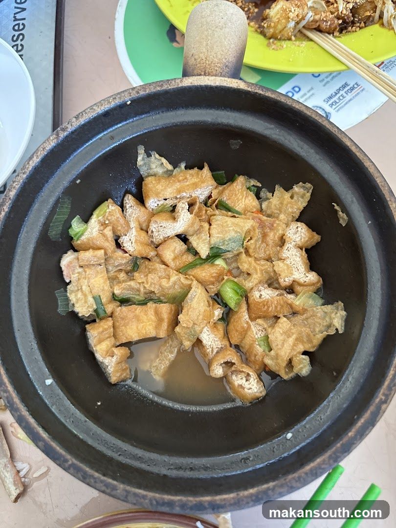Fried Tofu Dish