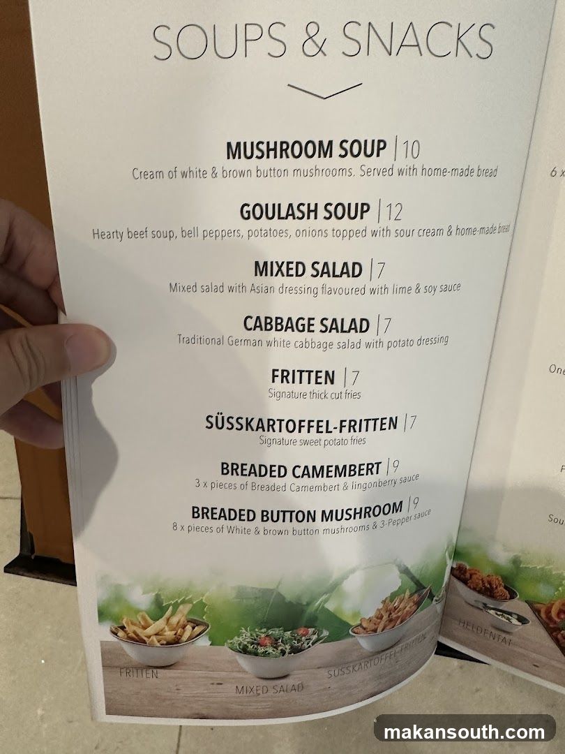 SOUPS & SNACKS