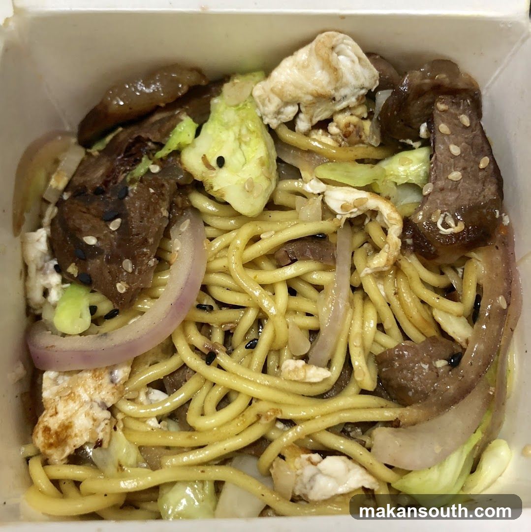 Noodles with Beef and Vegetables