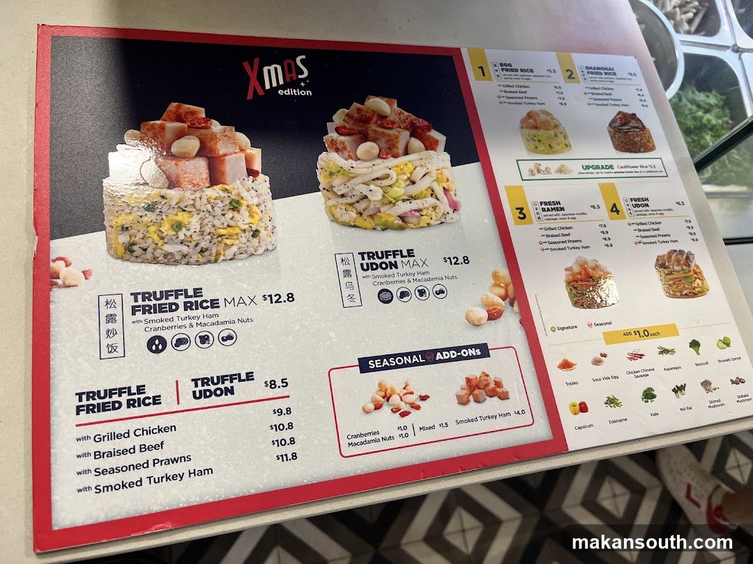 XMAS Edition Menu