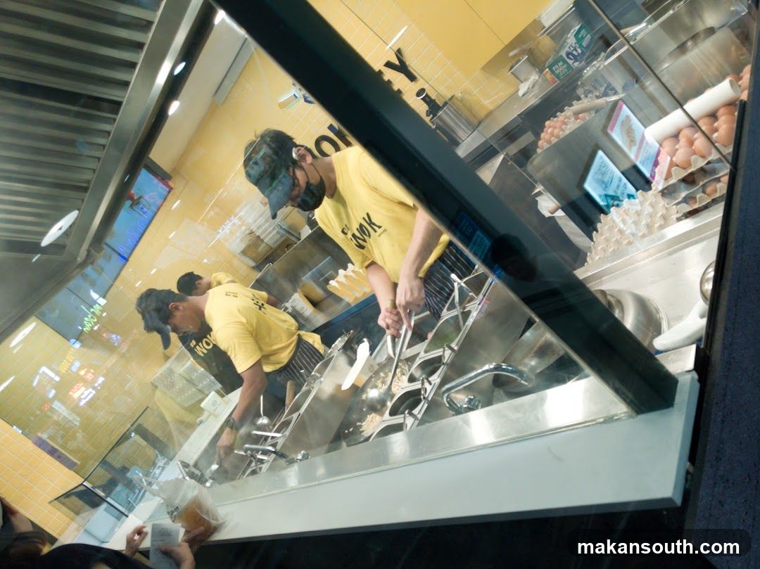 Chefs preparing food