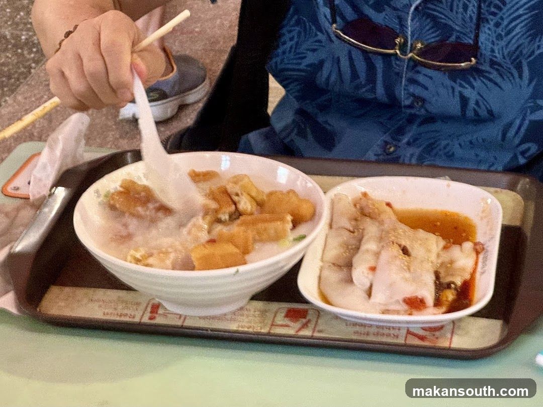 Congee and Rice Rolls