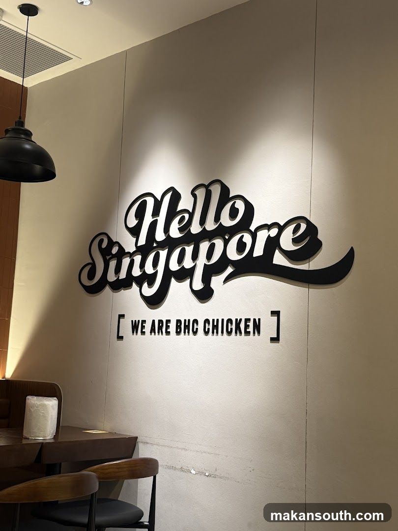BHC Chicken Signage