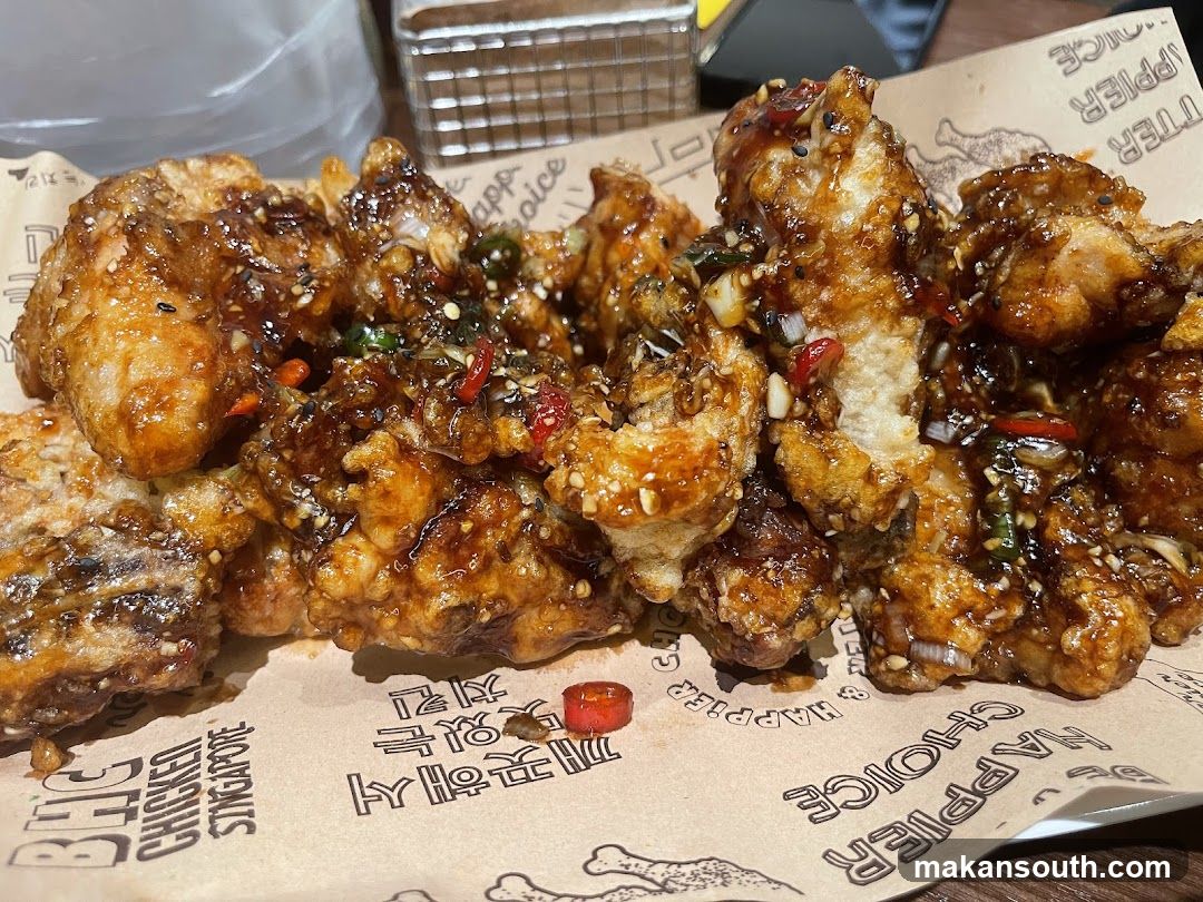 Fried Chicken with Glaze