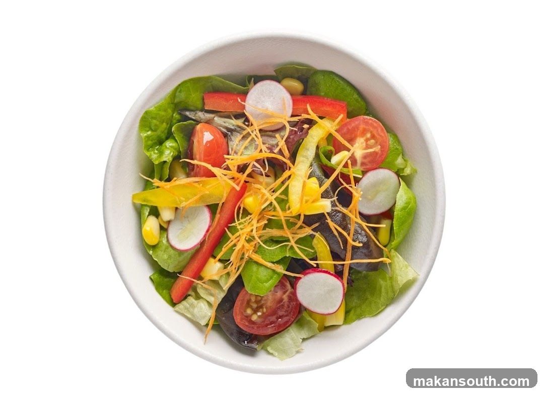 Salad in a bowl