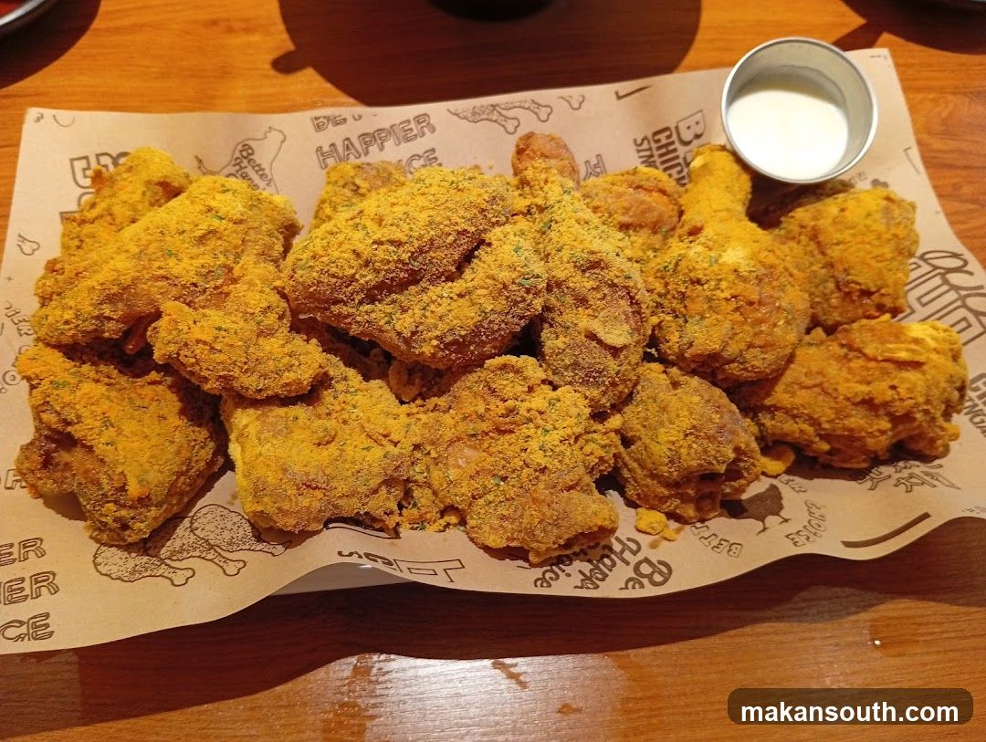 Fried Chicken with Cheese Powder