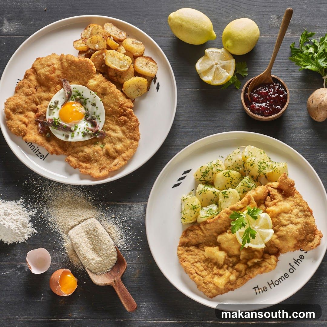 Schnitzel with Potatoes