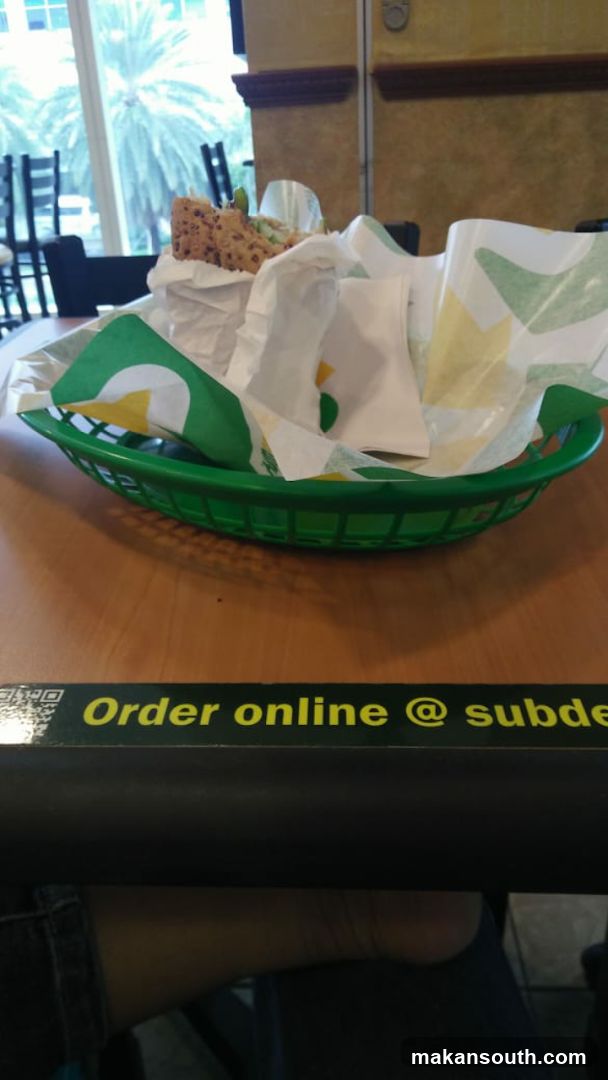 Subway Sandwich Basket