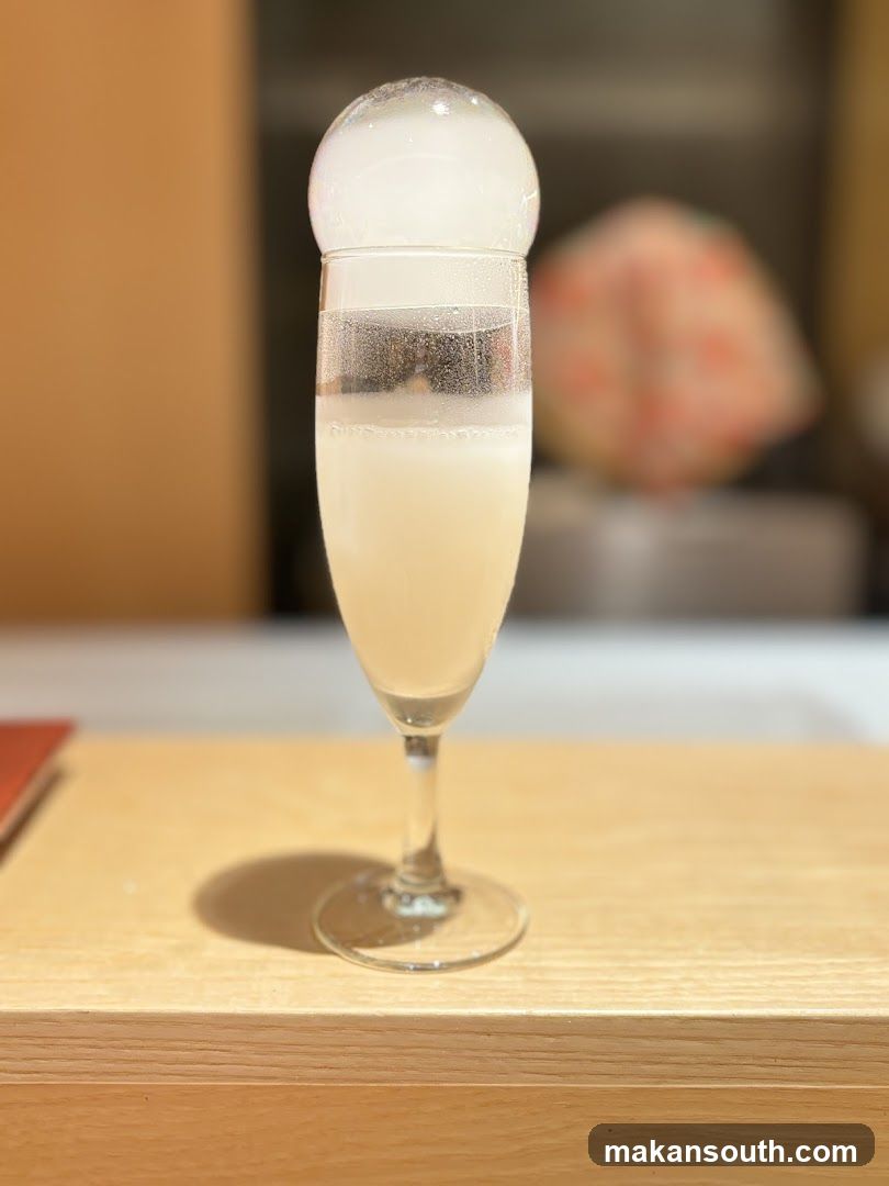 Cocktail with Bubble