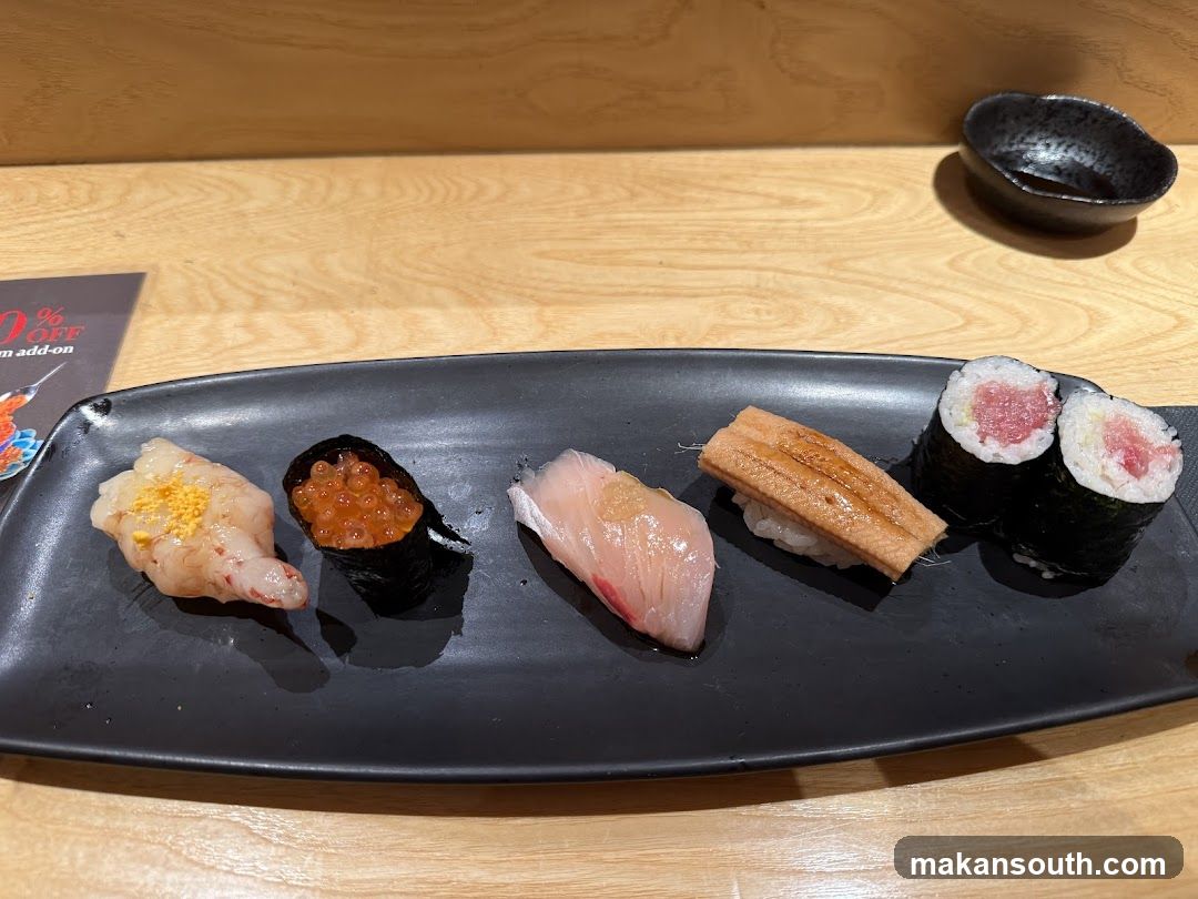 Assortment of Sushi