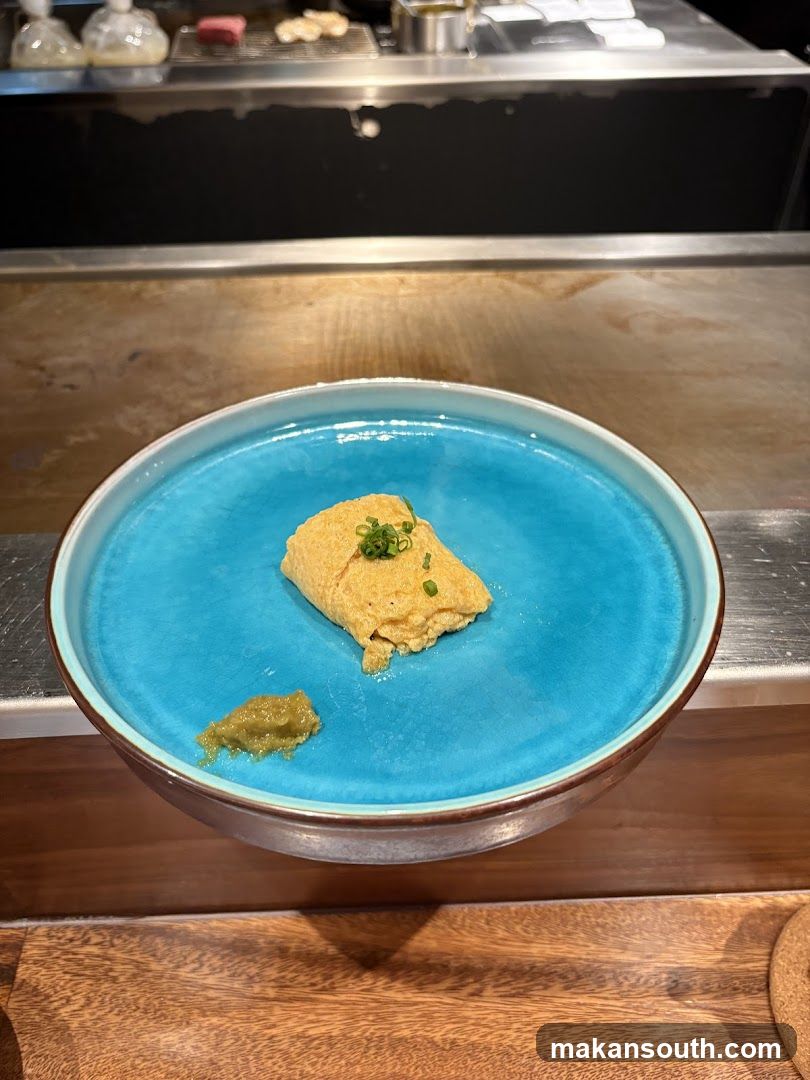 Tamagoyaki with Wasabi