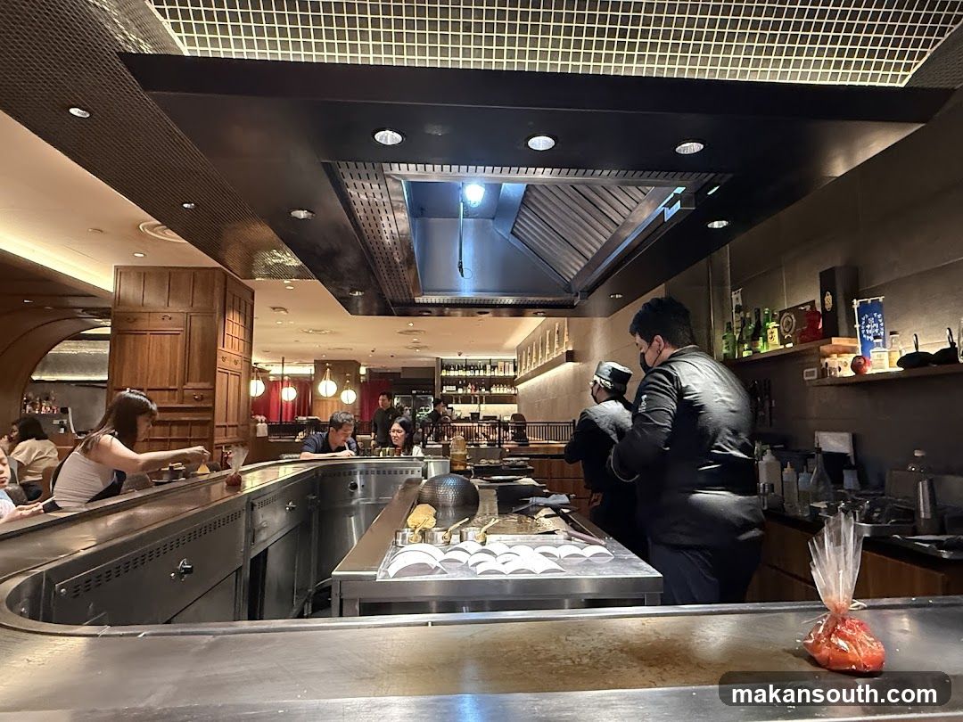 Teppanyaki Restaurant Interior