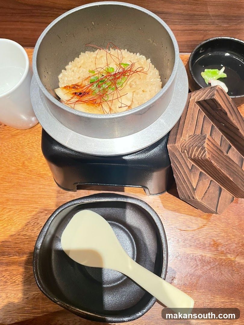 Kamameshi Rice Dish