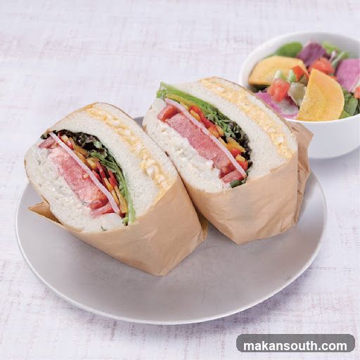 Sandwich and Salad
