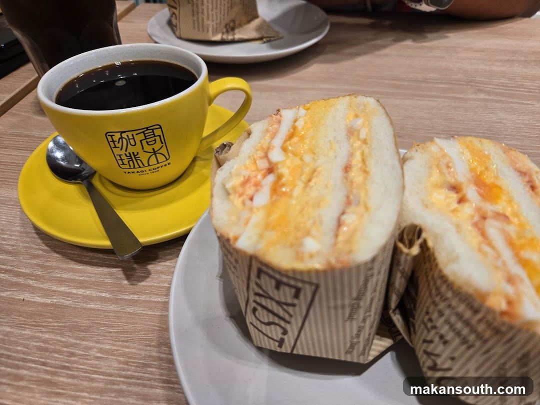 Coffee and Sandwiches