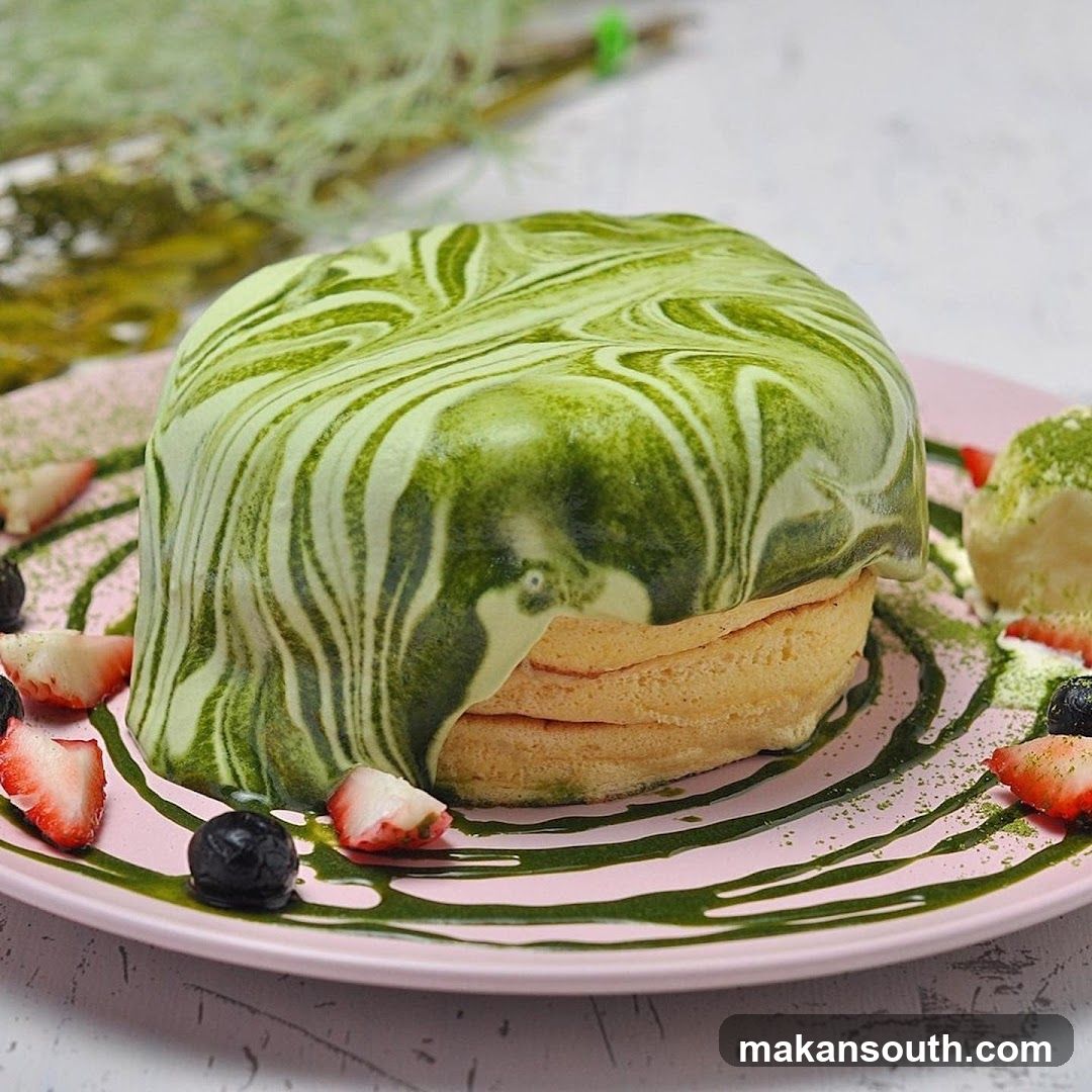 Matcha Soufflé Pancake