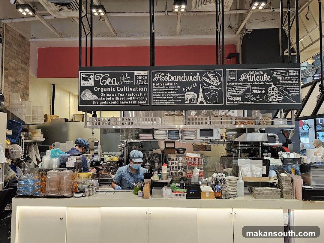 Cafe Counter with Menu