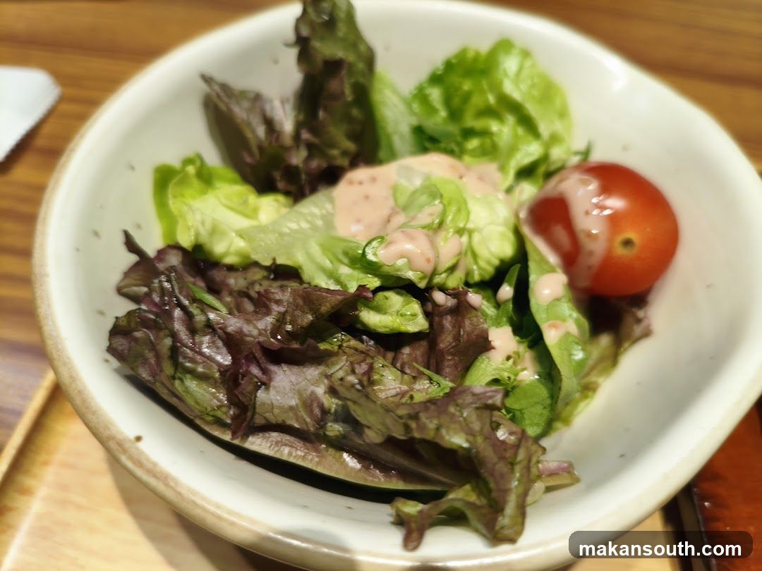 Salad with Dressing
