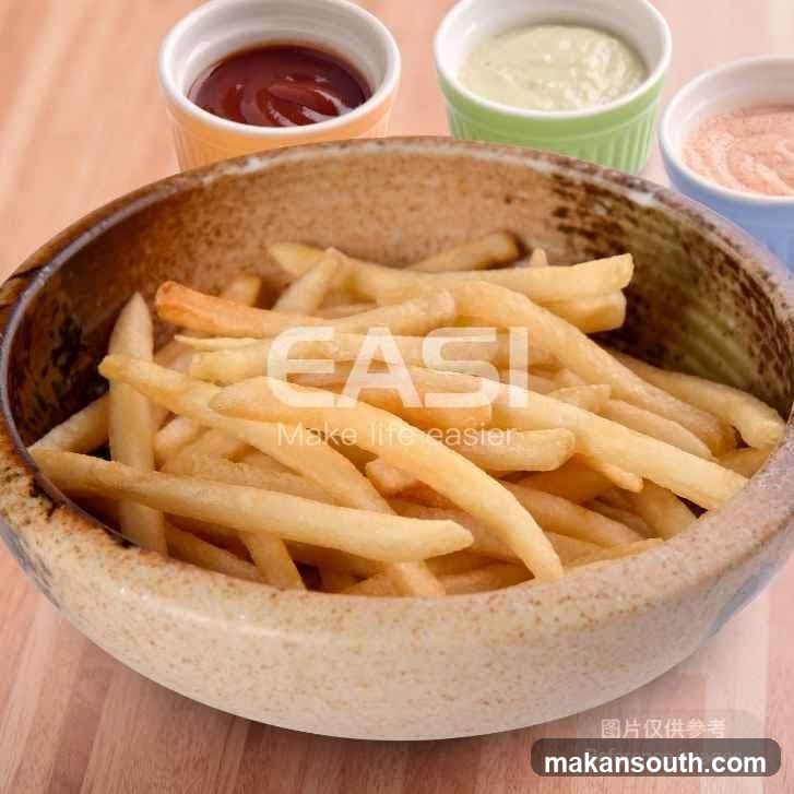 French Fries with Dips
