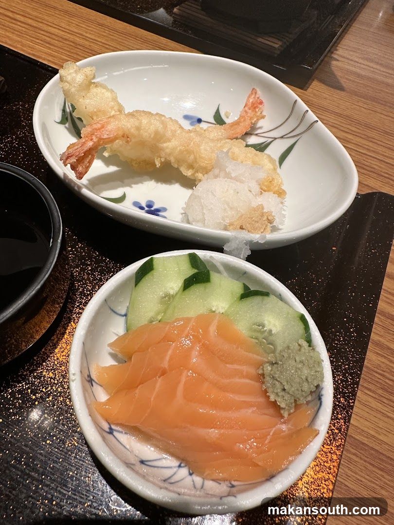 Sashimi and Tempura