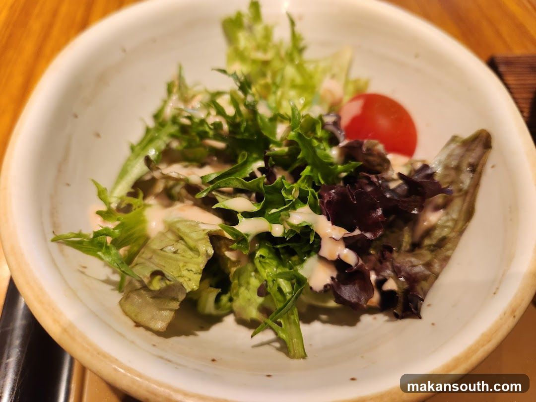 Salad with Dressing