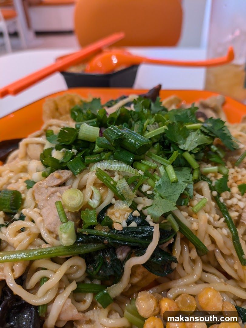 Noodle Dish with Toppings