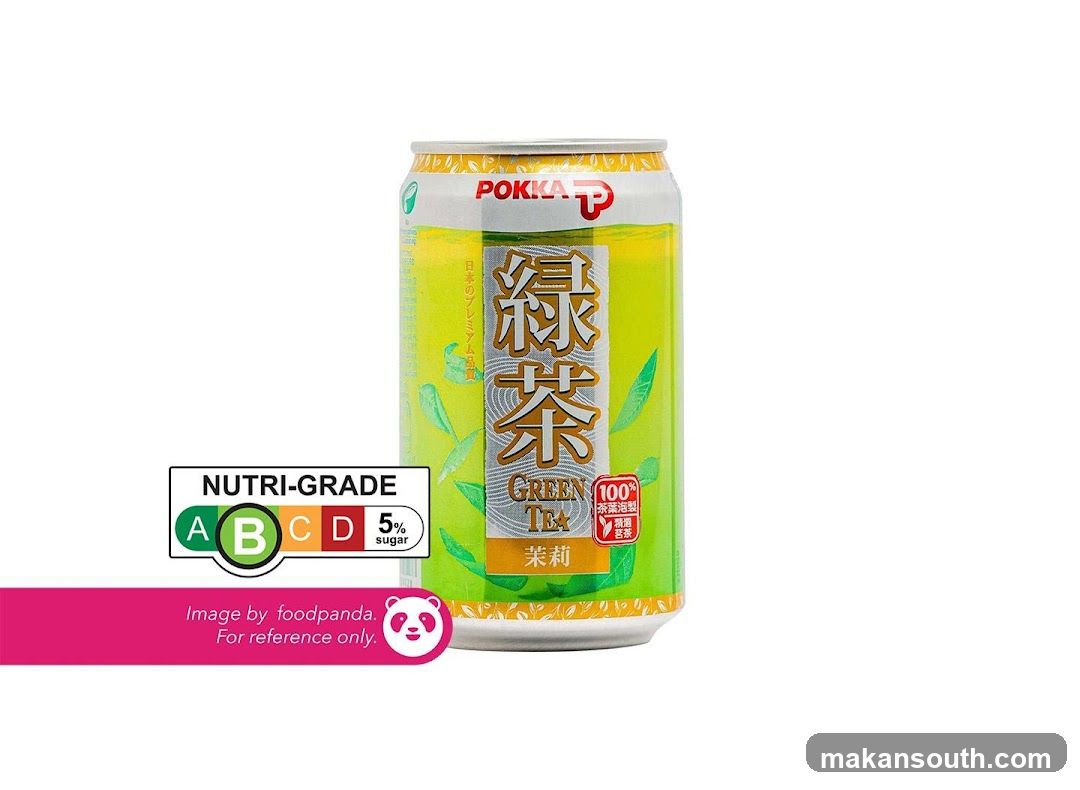 Pokka Green Tea Can