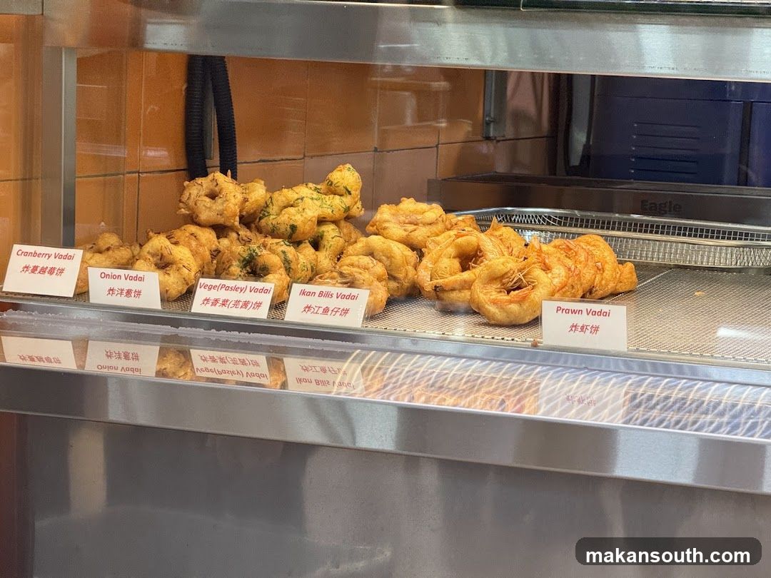 Fried Snacks Display