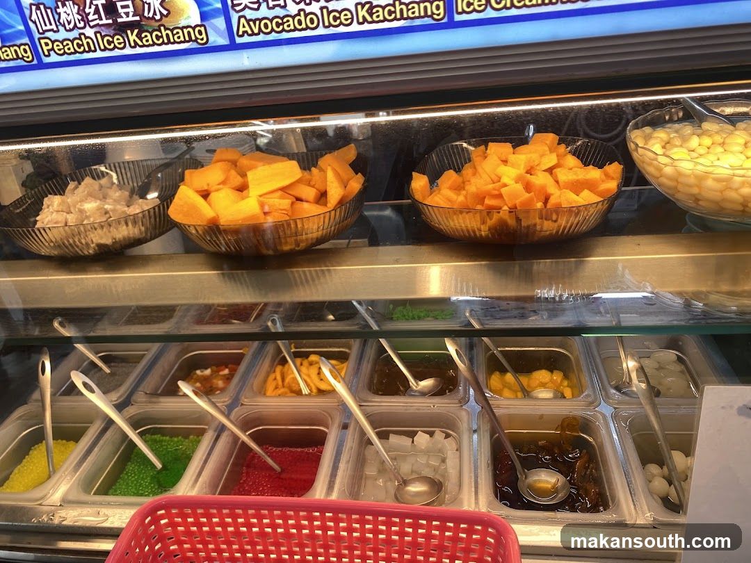 Dessert Toppings Display