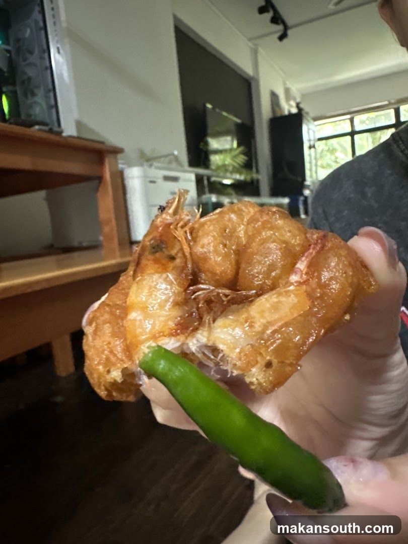 Fried Shrimp and Green Bean