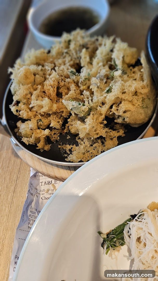 Fried Food with Dipping Sauce