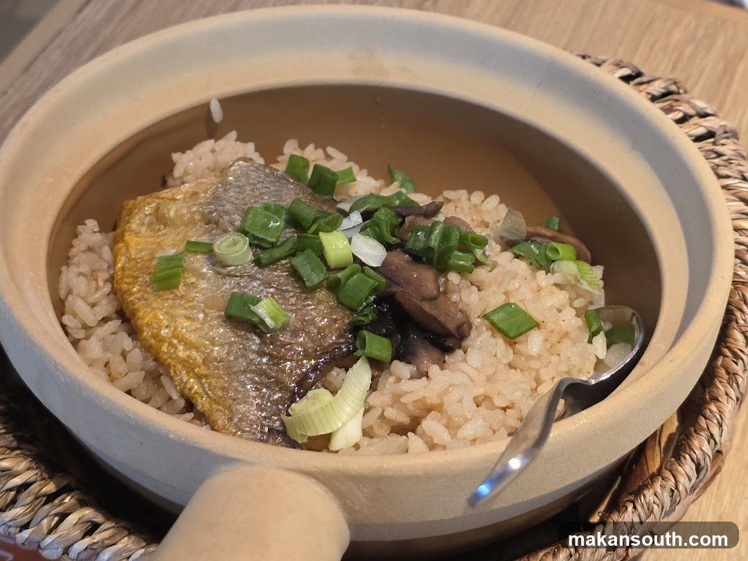 Claypot Rice with Fish