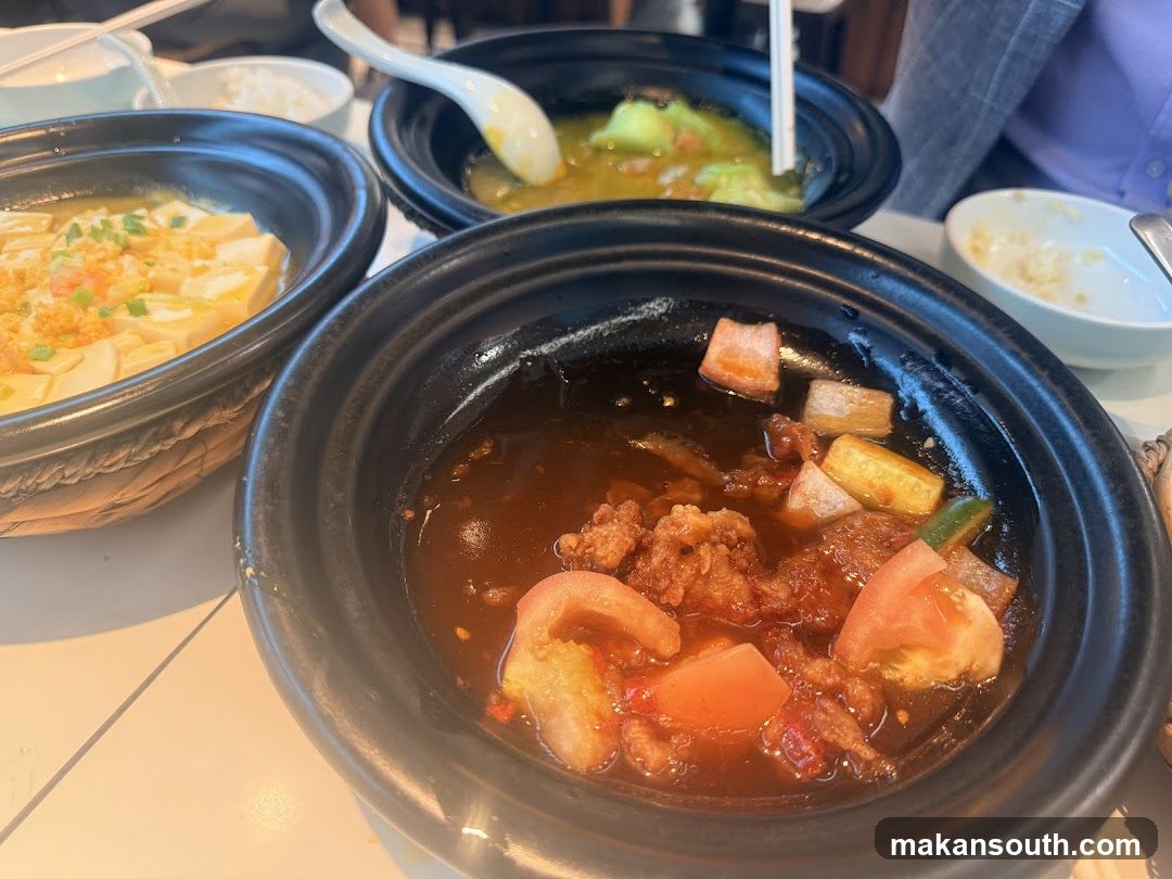 Three Bowls of Food